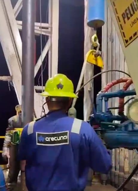 Operador de Arecuna en la consola